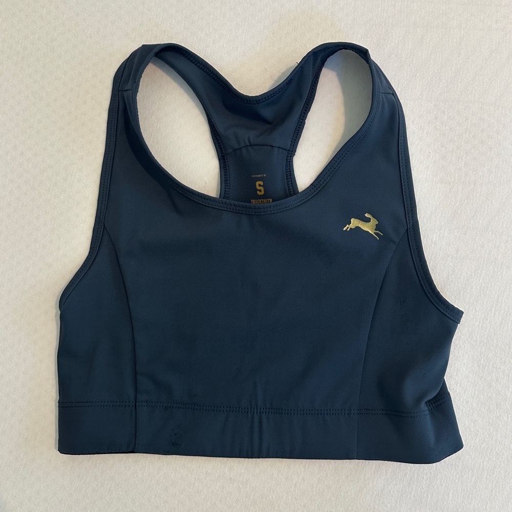 Tracksmith Allston Bra Midnight color size Small